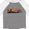 thumbnail image 4 of Inktastic Little Red Doxie Boys or Girls Long Sleeve Baby Bodysuit, 4 of 5