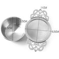 thumbnail image 2 of Stainless Steel Tea Infuser with Lace Double Handle, Fine Mesh Tea Strainer(Gold), 2 of 5