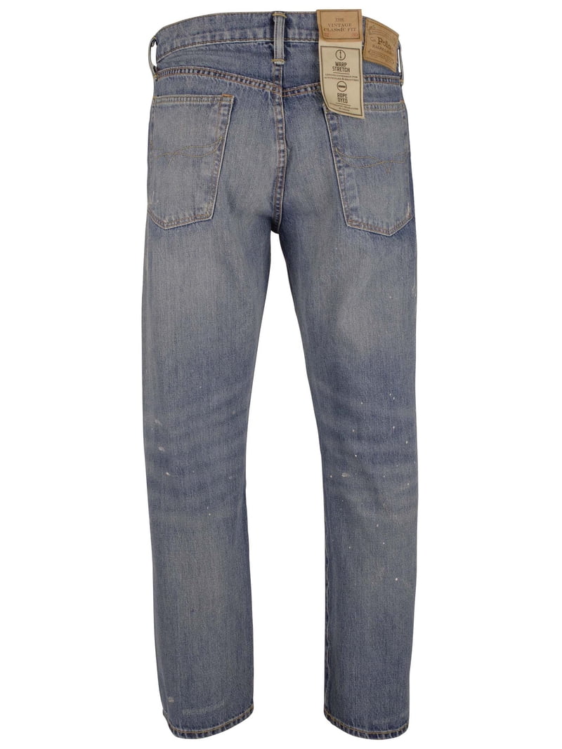 ポロん $188 Polo Ralph Lauren Vintage Classic Fit Paint Splatter Jeans