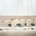 thumbnail image 7 of Ambesonne Vintage Throw Pillow Cover 4 Pack, Old Fashioned Car Art, 20", Beige Black, 7 of 7