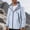 Blue, variant on Fall Outerwear Jackets for Men Women Plus Size, Adjustable Cuffed Sleeve, Full Zip, Drawstring Lightweight Hooded Jackets for Travel, Running, Hiking Windbreaker Rain Coats with Pockets