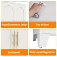 thumbnail image 5 of Aukfa 71" Tall Metal Pantry Cabinet,Kitchen Storage Cabinet with Adjustable Shelves for Kitchen, Dining Room, Living Room, White, 5 of 8