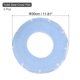 thumbnail image 5 of Inodoro Asiento Cubiertas para Baño 3uds Inodoro Asiento Cojín Cubierta Suave Más Grueso Calentador Lavable Cálido Alargar Inodoro Asiento Cubierta Cojín-Hojas Azul Unique Bargains camaybaño, 5 of 5