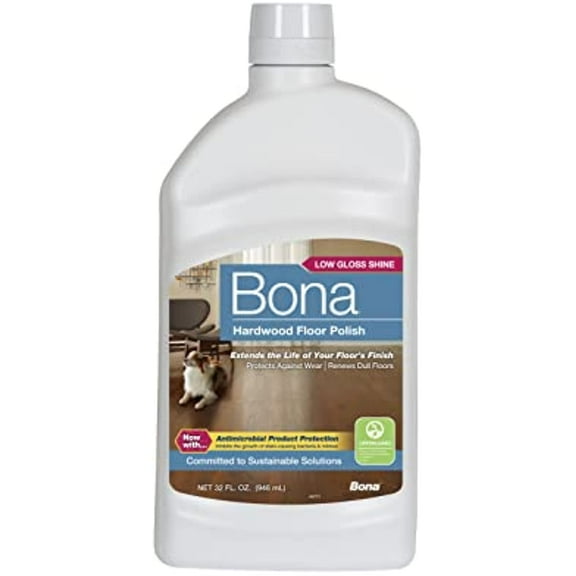 Bona Hardwood Floor Polish, Low Gloss, 32 Fl Oz