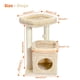thumbnail image 1 of Free Shipping Small Cat Tree Tower Cat Condo Toy Cat Scrapers Scratching Post for Cat Pet Furniture Cat Accessories Cat Supplies ShopWise Round, 1 of 10