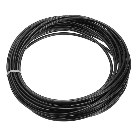 Pneumatic Tubing 3/32" OD 33ft, 4mm OD 2.5mm ID PU Air Line Pipe Tube, Black