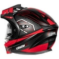 thumbnail image 3 of Castle X, 45-12219, Adult CX950 V2 Dual Sport Modular Snowmobile Helmet Dual Lens Shield - FIERCE - Matte Black/Red, 2X-Large, 3 of 4