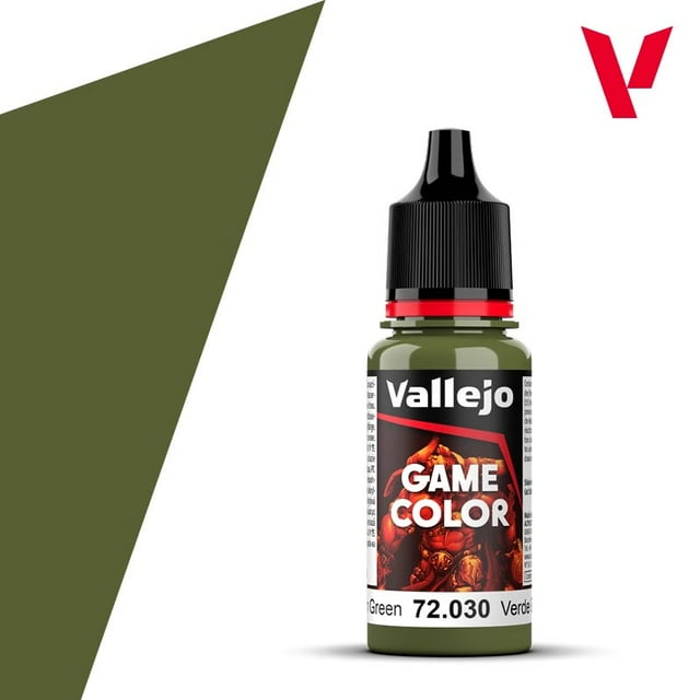 Juego de Pinturas Acrílicas Vallejo Game Color - Suministros para Pintura de Figuras, 18 ml, Tonos Vibrantes y Saturados, Serie 72.030
