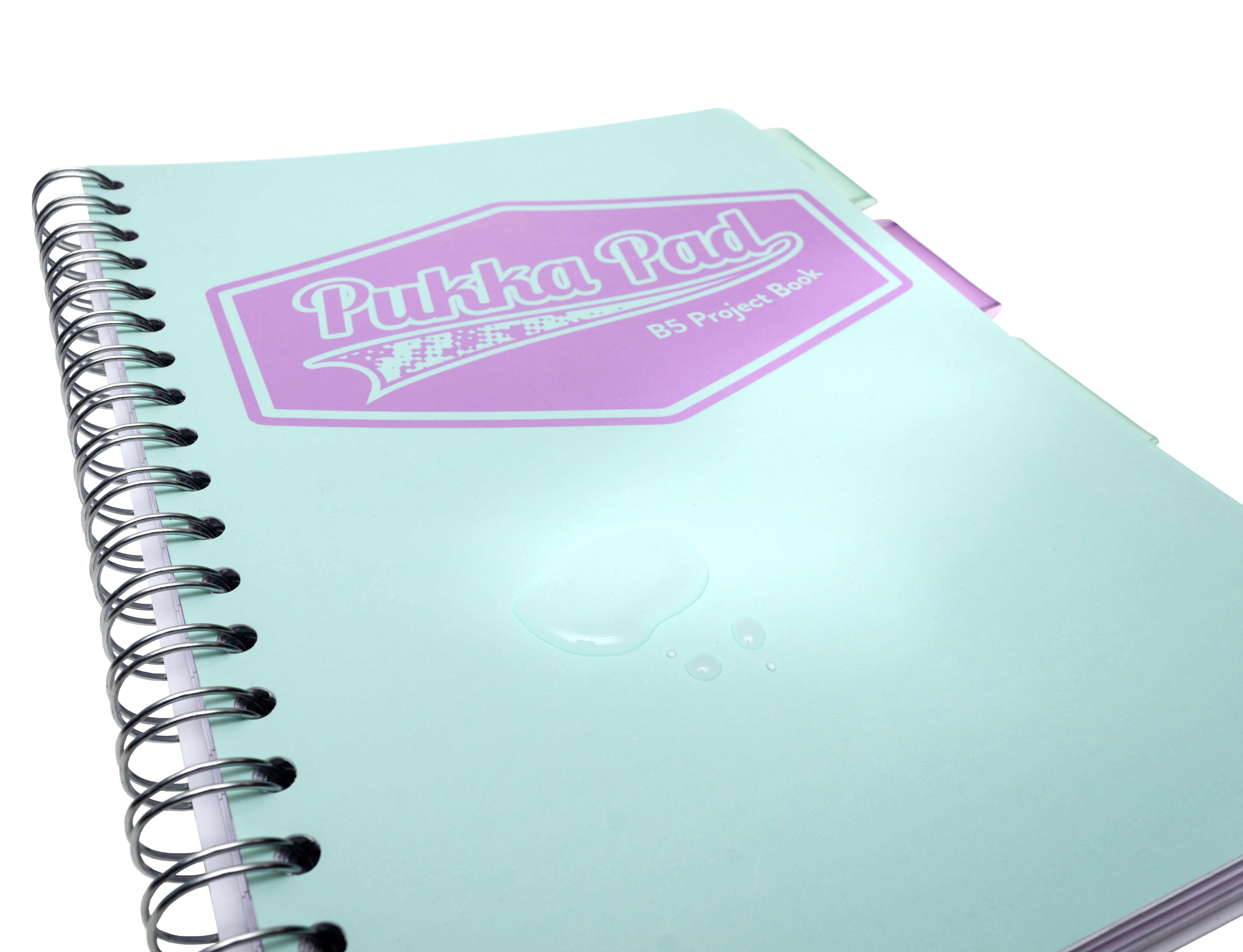 Pukka Pad Pastel 5-Subject Divider Notebook - 3 Pack