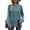 Blue, variant on UVN Womens Sweatshirts Crewneck Long Sleeve Shirts Casual Ladies Tops with Buttons