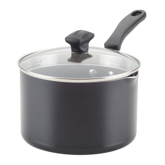 Cacerola Farberware Cookstart DiamondMax, antiadherente, 3 litros, negra
