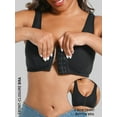thumbnail image 2 of Wireless Front Closure Bras for Women,Women's Sports Bra,High Support Comfort Wirefree Bras, 2 of 8