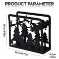 thumbnail image 3 of Christmas Decorations Outdoor Rack Christmas Napkin Holder Napkin Stand Xmas Tree Tissue Dispenser Tabletop Paper Napkin Organizer Xmas Decoration For Home Hotel Bar Restaurant Storage rack, 3 of 5