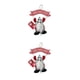 thumbnail image 1 of Bearachild Decoración navideña Colgantes Oficina de bodas Ventanas colgantes Chimenea Armario Adorno para niños Tipo 1 Tipo 1 2Conjunto, 1 of 6