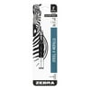 Zebra F-Series Ballpoint Stainless Steel Pen Refill, Medium Point, 1.0mm, Black Ink, 2-Count