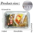 thumbnail image 3 of Disposable Cake Pans Or Disposable Barbecue Pans Suitable For Various Scenarios 22*15.5*4.5cm 4 Pc, 3 of 9