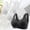 Gray, variant on iHPH7 3 Pack Wireless Front Closure Bras for Women Floral Print Breathable Bras for Women Wireless Bras Front Button Front Clasp Supportive Convenient Bralettes Snap Closing Bra Beige L