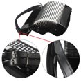 thumbnail image 3 of Methold Correa de acordeón Ajustable Universal Cuero de PU con interior de espuma Hebillas de metal Cinturón de hombro de acordeón Banda de transporte Cables de audio/vídeo Negro, 3 of 6