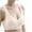 White, variant on Miluxas Plus Women Bra Women's Bra Wire Free Underwear OnePiece Bra Everyday Underwear Bras Beige XXL(XXL)