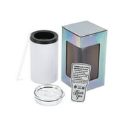 Makerflo 12 oz White Thick Duozie Sublimation Tumbler Ideal for DIY Crafts -Sublimation