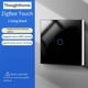 thumbnail image 5 of Tuya Zigbee Interruptor Inteligente Interruptor de Luz TáCtil LíNea de Fuego úNica Cero Universal 1 Interruptor Negro, 5 of 5