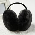 thumbnail image 2 of Prolriy Ear Muffs for Winter Women Wear Earmuffs After Winter Winter Warm Earmuffs for Women Winter for Women Warm Earmuffs for Men Ear Warmers Black, 2 of 4