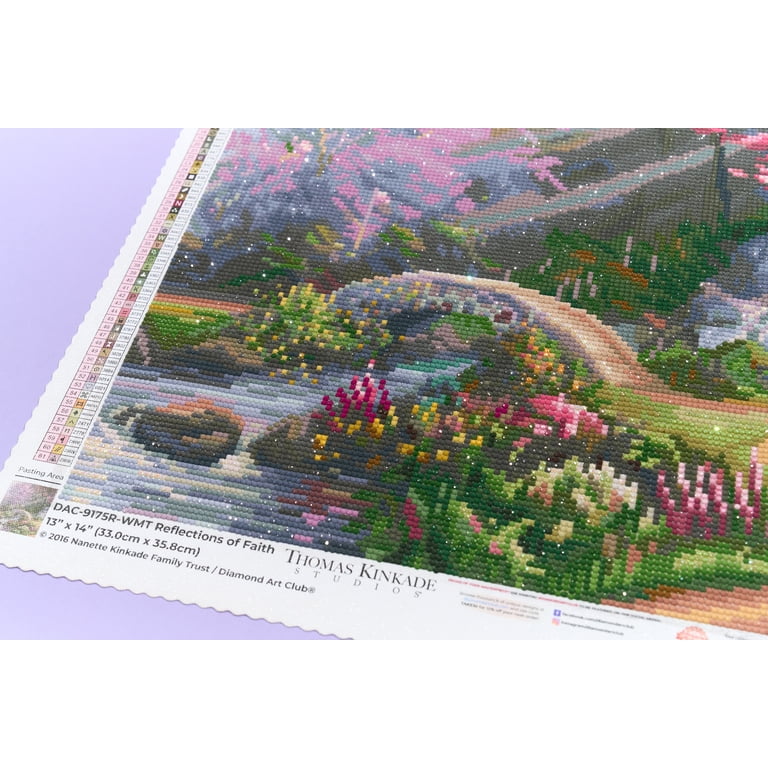 DIAMOND ART CLUB® Reflections of Faith Diamond Painting Kit, Fun
