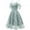 Light blue, variant on Azrian Summer Dresses,Plus Size Women Dress Women Lace Off-The-Shoulder Sling Short Sleeves Party Dress Cocktail Prom Ballgown Vintage Dress
