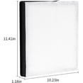 thumbnail image 2 of 2-Pack Replacement H13 True HEPA Filters Compatible with MORENTO HY4866 Air Purifier, 2 of 6