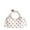 White, variant on Btidfty Women Pu Leather Stylish Polka Dot Handbag with Detachable Strap Sweet Bowknot Shoulder Bags Multi-purpose Cute Polka Dot Crossbody Bag Travel Date Shopping Handbag (Blue)