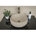 thumbnail image 4 of Eden Bath EB-S057NB-H 5.75 x 16 in. Rounded Vessel Sink, Beige Marble, 4 of 9