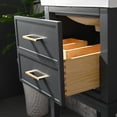 thumbnail image 6 of Clara 20" Single Bathroom Vanity with Porcelain Top - Gray, 6 of 10