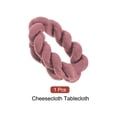thumbnail image 3 of Uxcell 10Ft Cheesecloth Table Runner 35 x 118 Inch Rustic Gauze Tablecloth, Dusty Pink, 3 of 6