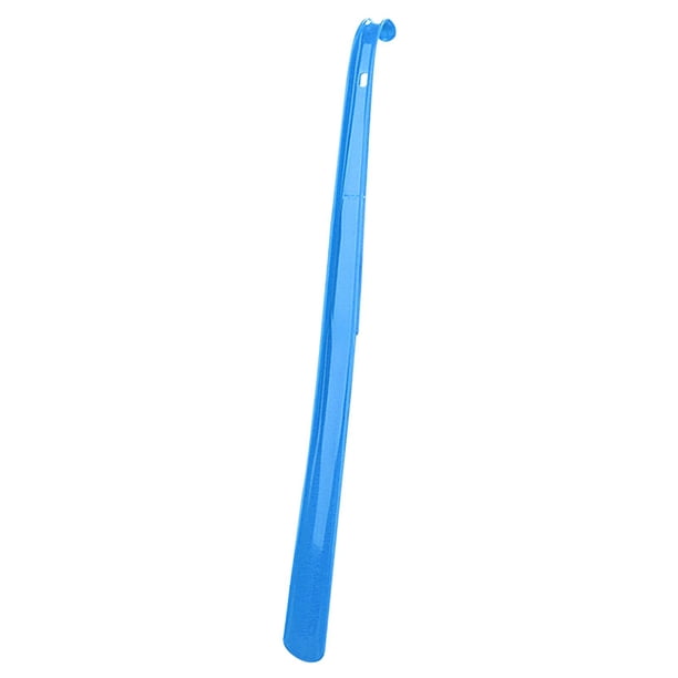 Calzador de 61 cm, compacto y resistente, ideal para personas con discapacidad. Azul