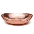 thumbnail image 1 of Monarch Abode Hand Hammered Decorative Bowl for Home Decor, 12.75-Inch Copper Plated &acirc; Key Bowl for Entryway Table, Catch All, Decorative Fruit Basin, Key Hol, 1 of 2