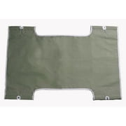 Drive Medical Patient Lift Sling Without Commode Cutout, Polyester Mesh, White, 26 Inch x 40 Inch