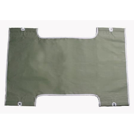 Drive Medical Patient Lift Sling Without Commode Cutout, Polyester Mesh, White, 26 Inch x 40 Inch