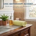 thumbnail image 5 of Unique Bargains Ultra Soft Highly Absorbent Quick Dry Hand Towels Camel 29" x 13", 5 of 8