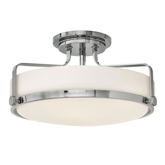 Hinkley Lighting - Three Light Flush Mount - Foyer - Harper - 3 Light Large