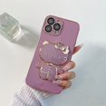 thumbnail image 1 of Carcasa Para OPPO A15 A15S A16 A16S A17 A32 A53 2020 A54 A94 4G KT Soporte De Espejo De Gato Teléfono En Polvo Gao Jiahui unisex, 1 of 2