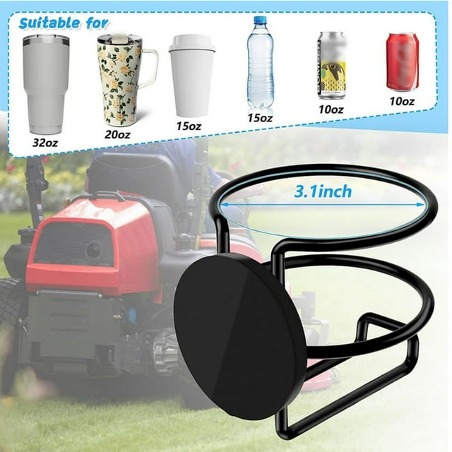 Universal Cup Holder And Home Organizer For Beverage Bottles On Non- Rack For Vehicle Boat Kitchen Desk With Strong Grip