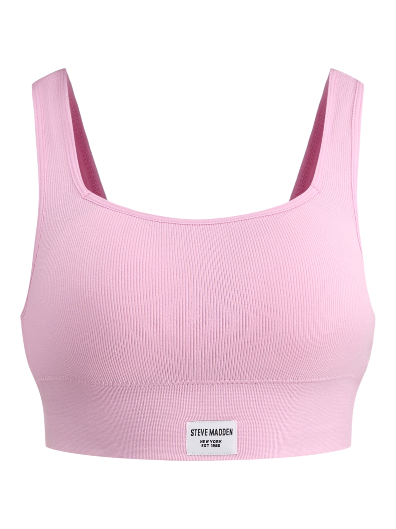 Steve Madden Women's Seamless Longline Comfort Bra, 2-Pack, Sizes S-XL