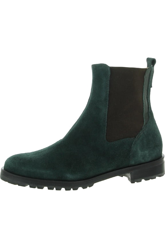 Womens Margot Bootie Leather Lugged Sole Booties