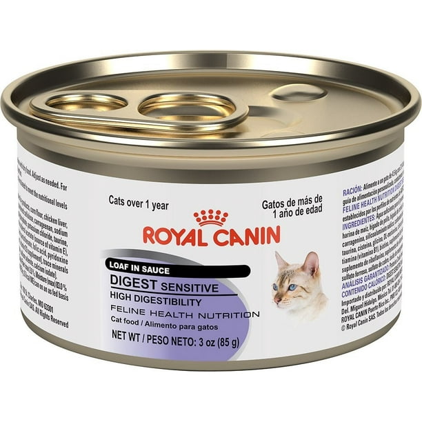 Royal Canin Feline Health Nutrition Digest Sensitive Loaf in Sauce Wet