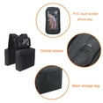 thumbnail image 5 of MYDAYS HUNTING ATV Saddle Bag,Cargo Tank Phone Bag Storage Luggage for ATV UTV Snowmobile Motorcycle (Black1), 5 of 6