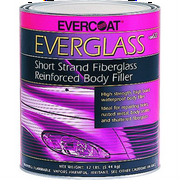Fibre glass Evercoat EVERGLASS 100632 Short Strand Fiberglass Reinforced Body Filler, 1 qt Can, Blue/Green, Paste