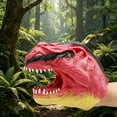 thumbnail image 4 of Jouet Gant Marionnette à Main Dinosaure, Jouet de Performance Marionnette Bras Animal Réaliste Simulé, Jouet d'Interaction Narration Jeu de Rôle Bouche Mobile, Jouet Marionnette d'Exposition de Divertissement Costume Doux et Flexible, 4 of 5