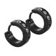 thumbnail image 1 of Pendiente de aro de acero inoxidable para mujeres y hombres Pendiente de círculo redondo estilo punk - estilo 2 | Código de modelo 5830 estilo 2, 1 of 5