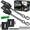Gray, variant on Rhino USA 1"x9' Integrated Bed-Mounted (FORD ONLY) Retractable Ratchet Straps - Ford Trucks (2015+ F-150 & 2017+ F-250) – BoxLink Compatible, Removable, 360° Swivel, Heavy-Duty Tie Downs