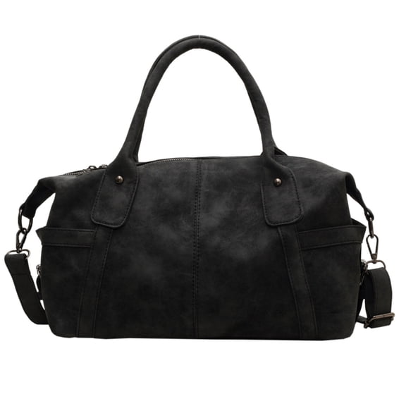 Osdhezcn Womens Faux Leather Shoulder Bag for Travel and Commuting Large Capacity Handbag